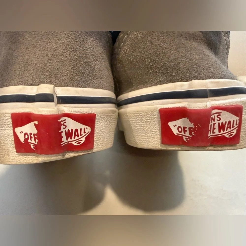 Vans Kids Sneakers Size 13 Old School V Logo Pop Skate Shoes Unisex Blue/Gray‎